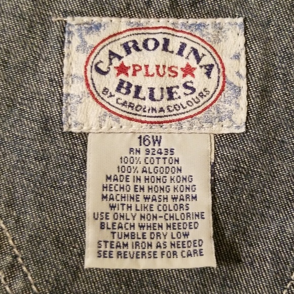 NWOT Women's Vintage Denim Overall Shorts - Picture 5 of 8